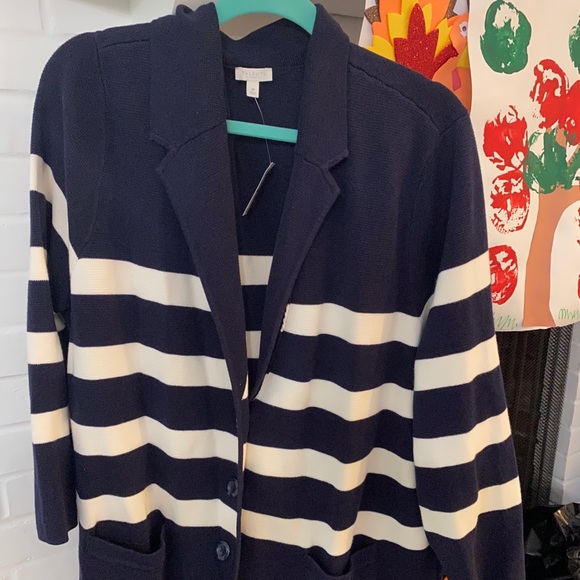 Talbots Sweaters - NWT Talbots striped cardigan